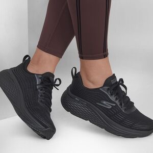Skechers Max Cushioning Elite 2.0 Women's Black Athletic Running Shoes 9.5